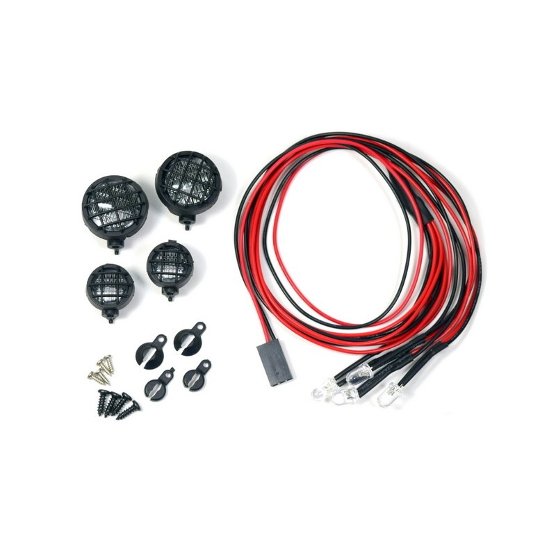 ABSIMA Lampy robocze okrągłe / Round Sport Light LED 4szt.