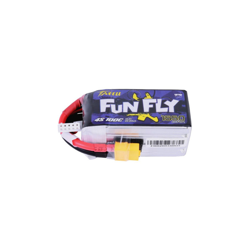 GENS ACE Akumulator LiPo Tattu Funfly 1550mAh 14,8V 100C 4S1P XT60