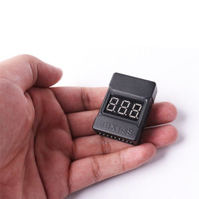 ABSIMA LiPo Battery Voltage Checker Tester and Alarm 1-8S 