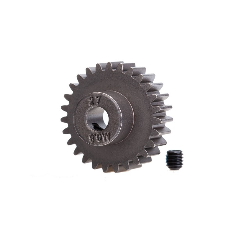 TRAXXAS Zębatka atakująca 27T / 0.8P / 5mm - Gear, 27-T pinion / Ultimate Desert Racer