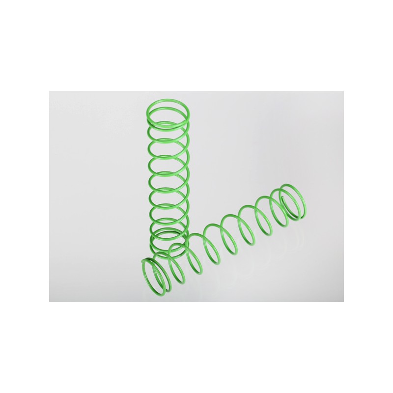 TRAXXAS Sprężyny (tył) / Springs, rear (green)
