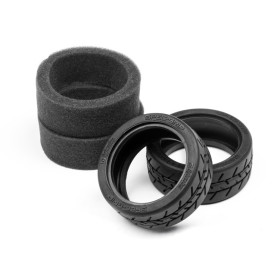 HPI RACING SPEC-GRIP TIRE 26MM (K COMPOUND/2PCS)
