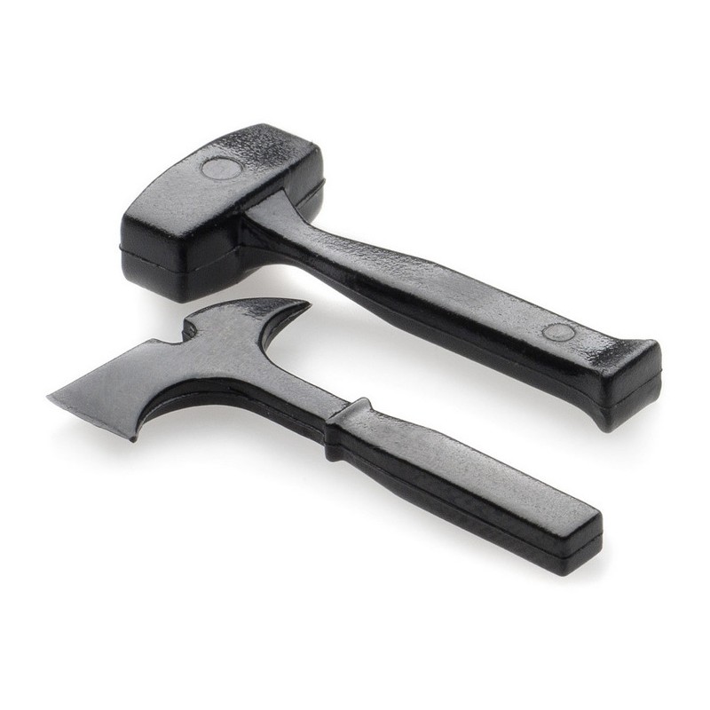 ABSIMA Axe & Hammer - black (not painted)