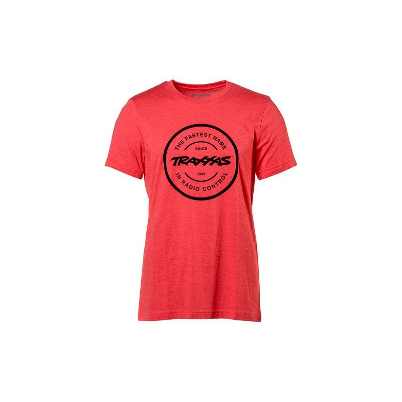 TRAXXAS Koszulka / T-Shirt z logo, rozm. L/M (czerwona)