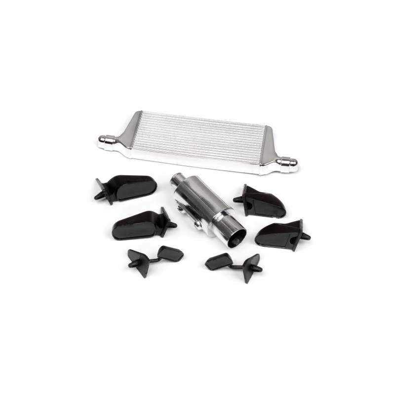 HPI RACING Tuning - BODY TUNER KIT TYPE A (Intercooler, tłumik, lusterka)