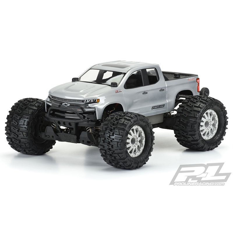 PRO-LINE Karoseria 2019 Chevy Silverado Z71 (Transparentna) do TRAXXAS Stampede