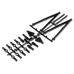 HPI RACING ROD END SET 113mm (WHEELY KING)