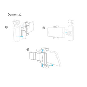 PGYTECH Mocowanie smartfona (Plus) do DJI Osmo Pocket (P-18C-029)