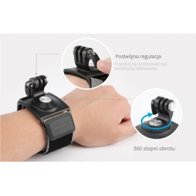 PGYTECH Uchwyt na nadgarstek i dłoń do DJI Osmo Pocket i kamer (P-18C-024)