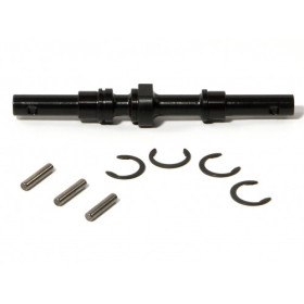 HPI RACING GEAR SHAFT 6 X 12 X 78MM (BLACK/1PC)