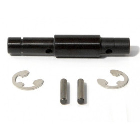 HPI RACING IDLER SHAFT 6X8X45MM (BLACK/1PC)