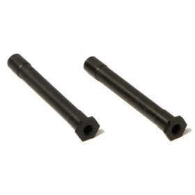 HPI RACING STEERING CRANK POST 6 X 49MM (BLACK/2PCS)