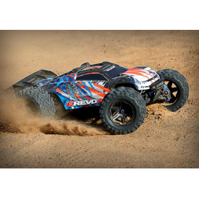 TRAXXAS Auto E-Revo 2.0 Brushless 1/10 4WD Monster Truck (pomarańczowy)