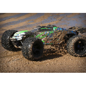 TRAXXAS Auto E-Revo 2.0 Brushless 1/10 4WD Monster Truck (zielony)