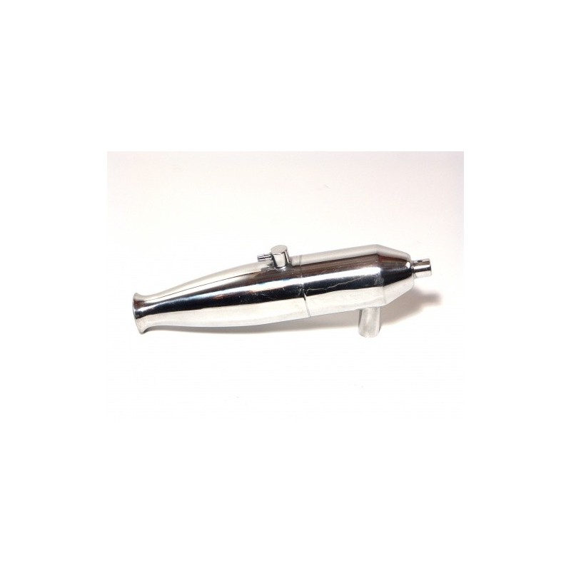 HPI RACING ALUMINIUM TUNED PIPE (POLISHED/21+)