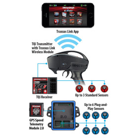 TRAXXAS Moduł telemetrii 2.0 z GPS / TQi Telemetry Expander 2.0 & GPS
