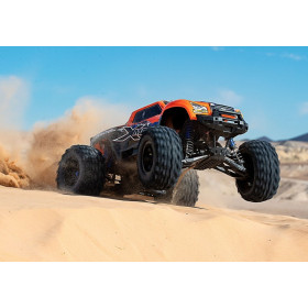 TRAXXAS X-Maxx 8S 4WD 1/5 Monster Truck (pomarańczowy)