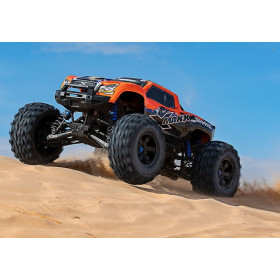 TRAXXAS X-Maxx 8S 4WD 1/5 Monster Truck (pomarańczowy)
