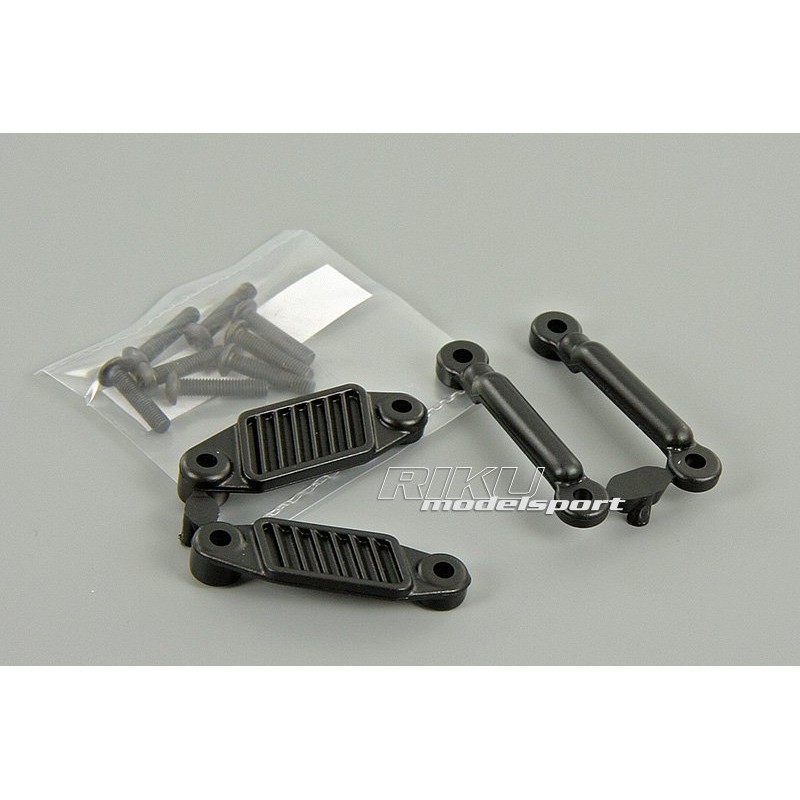 RPM Wzmocnienia mocowań karoserii do TRAXXAS Rustler 4X4