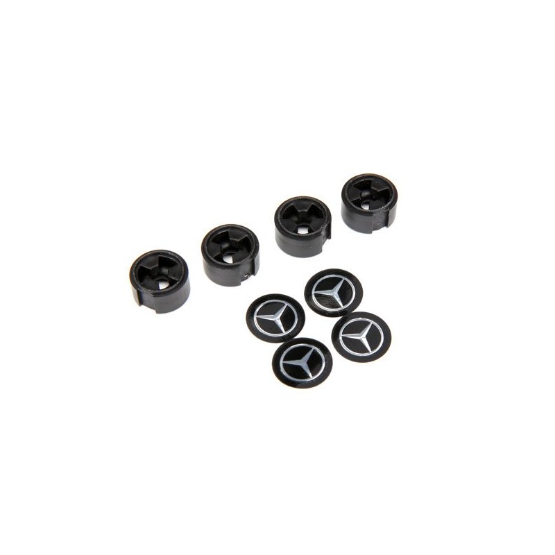 TRAXXAS Zatyczki, nakrętki kół - Center caps / TRX-4