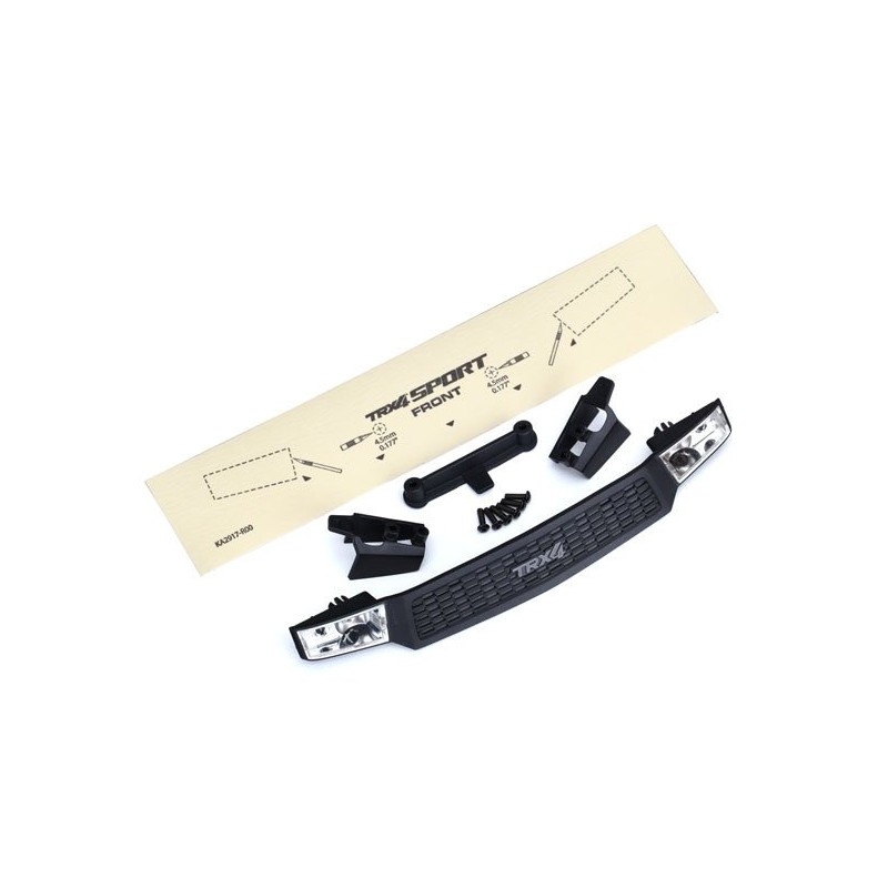 TRAXXAS Grill - element karoserii 8111, 8112 - Body Grille / TRX-4