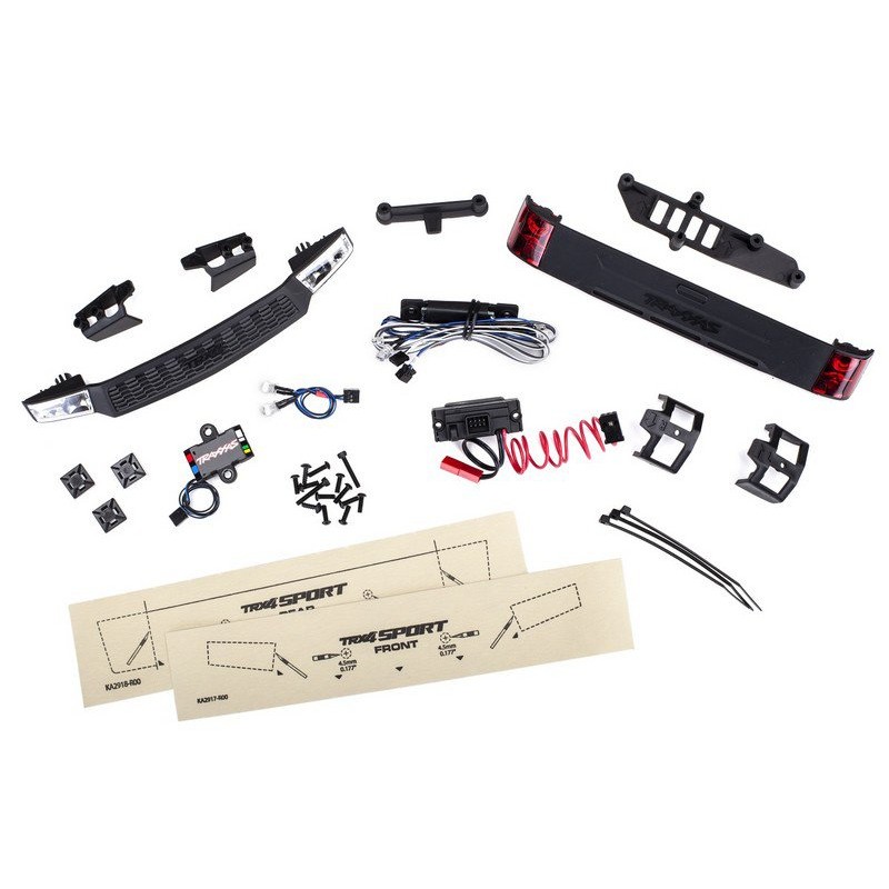 TRAXXAS Oświetlenie do karoserii 8111, 8112 - TRX-4 sport light kits / TRX-4