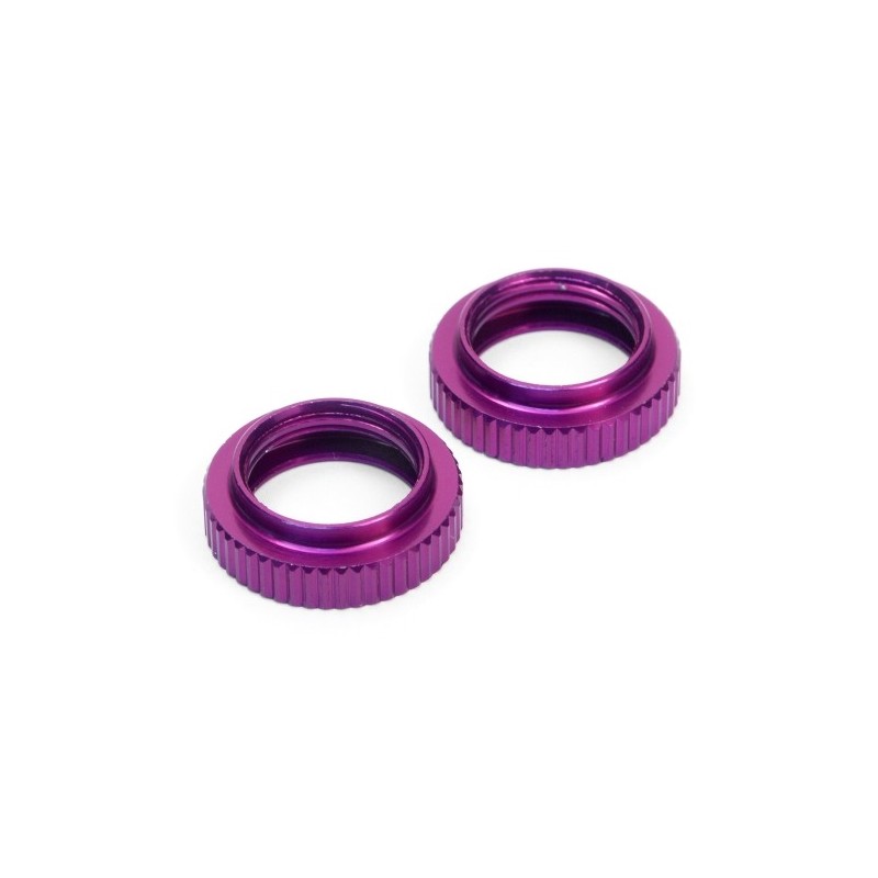 HPI RACING SHOCK NUT ADJUSTER (12X19X6MM) WITH O-RING (2 SETS)