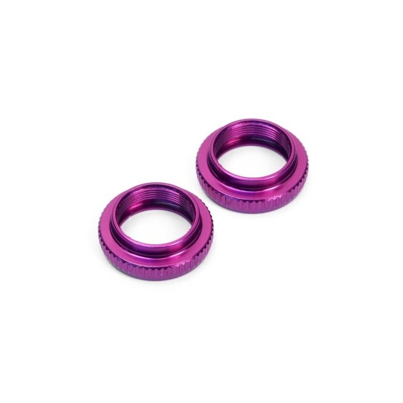 HPI RACING SHOCK NUT ADJUSTER (12X19X6MM) WITH O-RING (2SETS)
