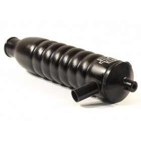HPI RACING RIBBED TUNED PIPE (BLACK/21+)