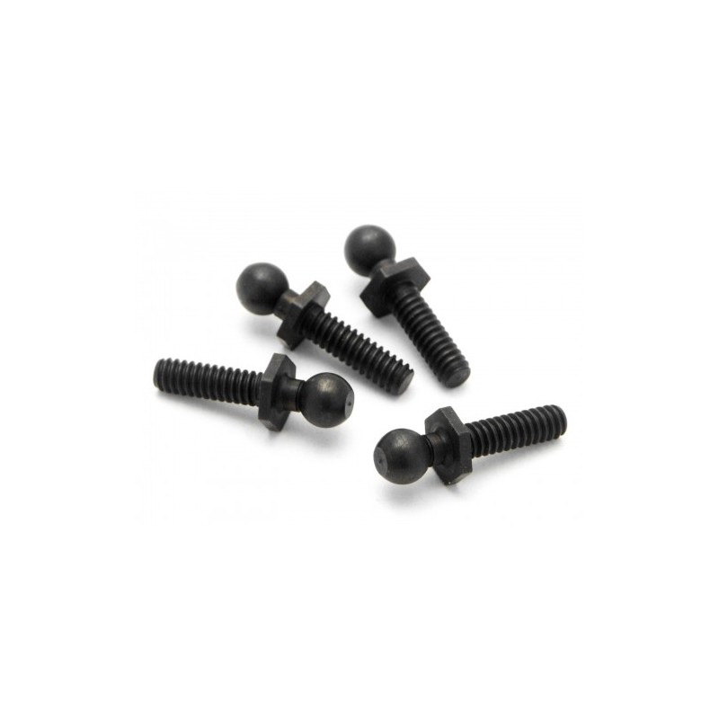 HPI RACING BALL 4.3X20MM (4-40/BLACK/4PCS)