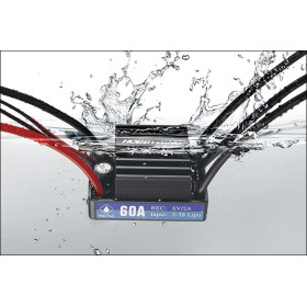 HOBBYWING Regulator do łodzi Seaking 60A V3