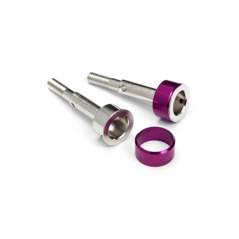 HPI RACING AXLE 13X36MM(WITH RETAINER/2PCS)