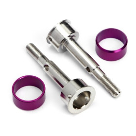 HPI RACING AXLE 13X36MM(WITH RETAINER/2PCS)