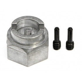HPI RACING BRAKE HUB (ALLOY CAST/SILVER)