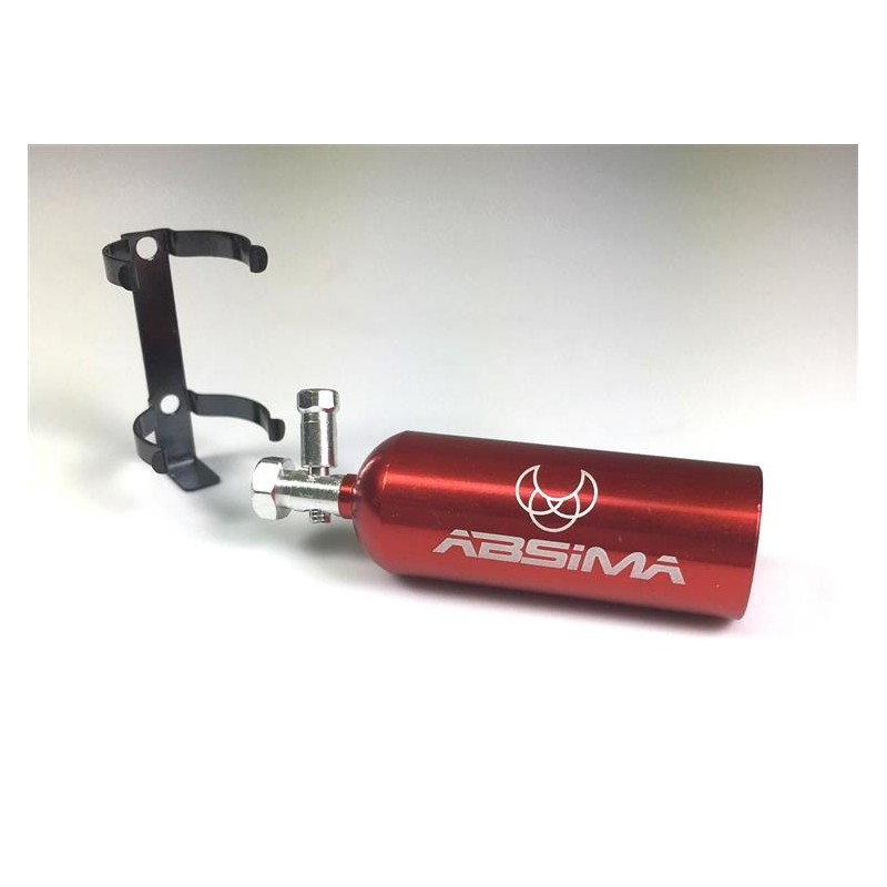 ABSIMA Aluminum Fire Extinguisher red