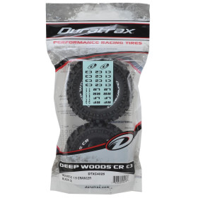 DURATRAX Koła Deep Woods CR C3 1.9" Black 1/10 DTXC4026