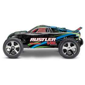 TRAXXAS Auto Rustler VXL 2WD 1/10 + TSM (zielony)