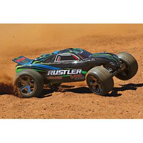 TRAXXAS Auto Rustler VXL 2WD 1/10 + TSM (zielony)