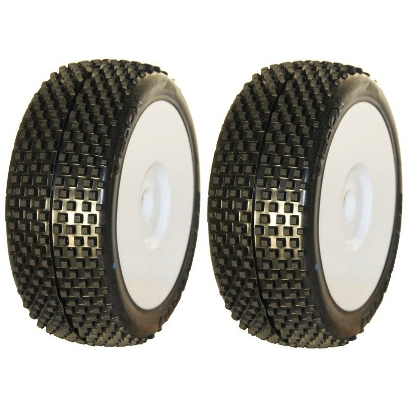 MEDIALPRO Koła 2szt. Buggy 1/8 Velox M2 (Medium) Tires & Rex Wheels