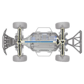 TRAXXAS Auto Slash VXL 4WD Ultimate 1/10 + TSM + Alu (zielony)