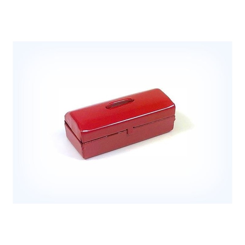 ABSIMA 1/10 Tools Metal Box - red