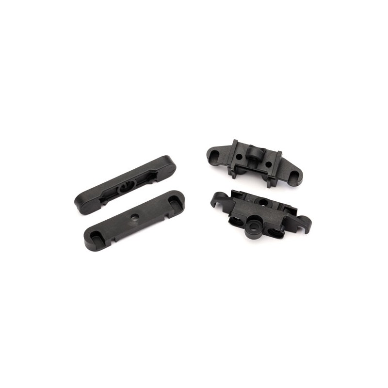 TRAXXAS Mocowanie drążka kierowniczego / Mount, tie bar, front, rear, Maxx 4s