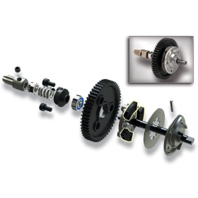 TRAXXAS Auto Rustler 4X4 XL-5 1/10 (niebieski)