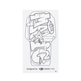 DJI Skórki do malowania / DIY Creative Kit do Mavic Mini 