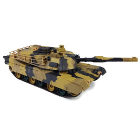 HENG LONG Czołg U.S. Abrams M1A2 1/24 2.4GHz (działko ASG/IR/dźwięk)