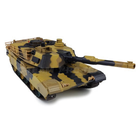 HENG LONG Czołg U.S. Abrams M1A2 1/24 2.4GHz (działko ASG/IR/dźwięk)