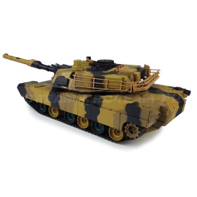 HENG LONG Czołg U.S. Abrams M1A2 1/24 2.4GHz (działko ASG/IR/dźwięk)