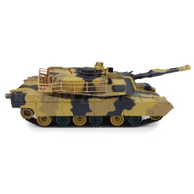HENG LONG Czołg U.S. Abrams M1A2 1/24 2.4GHz (działko ASG/IR/dźwięk)