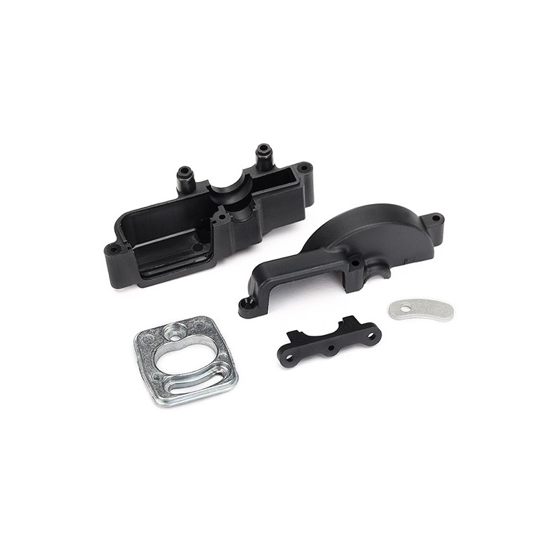 TRAXXAS Obudowa przekładni głównej z łożem - Gearbox housing / LaTrax Rally