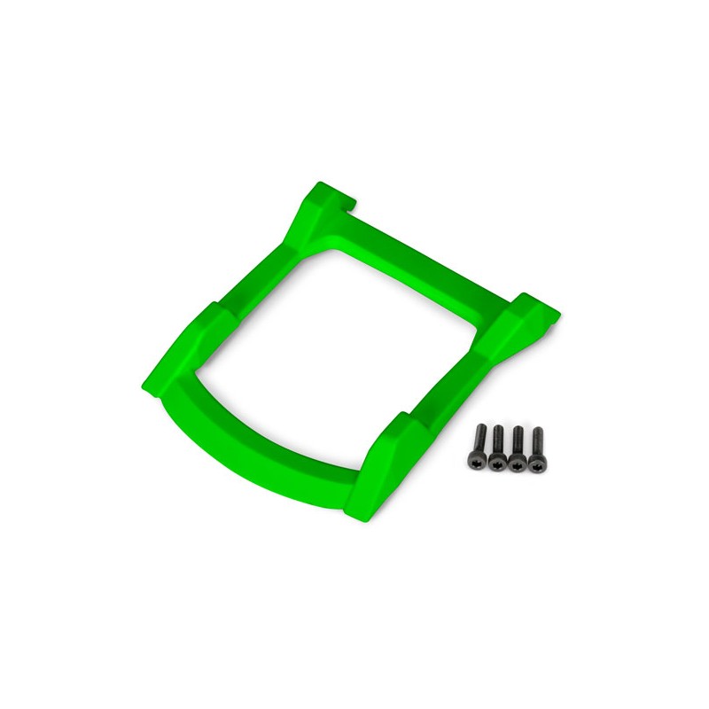TRAXXAS Element karoserii (zielony) -Skid plate, roof (green)